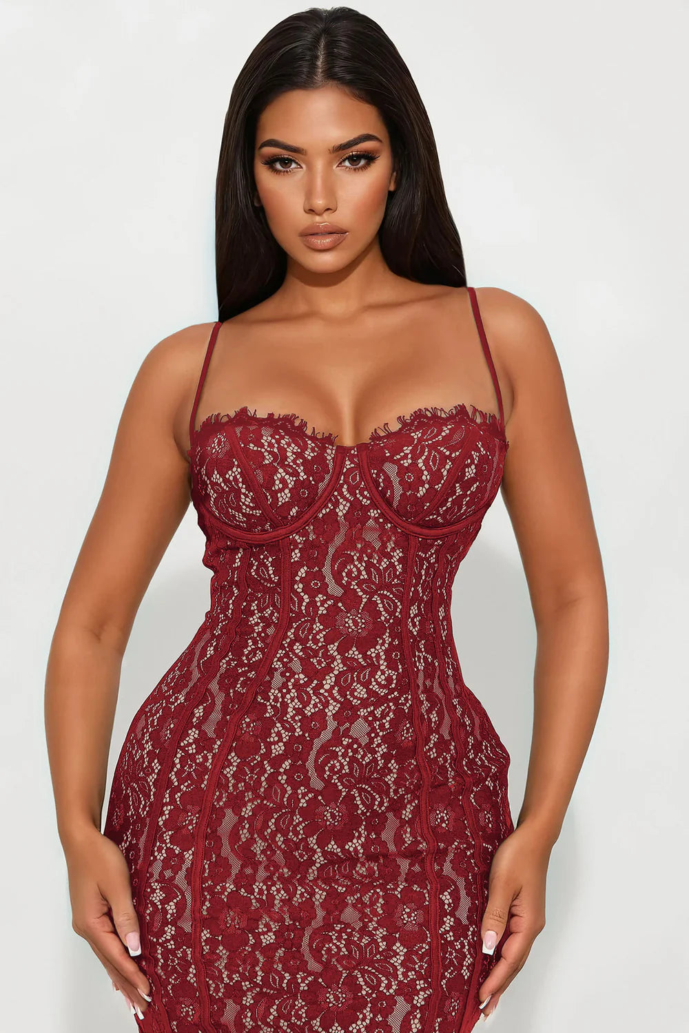Rosalie Lace Maxi Dress