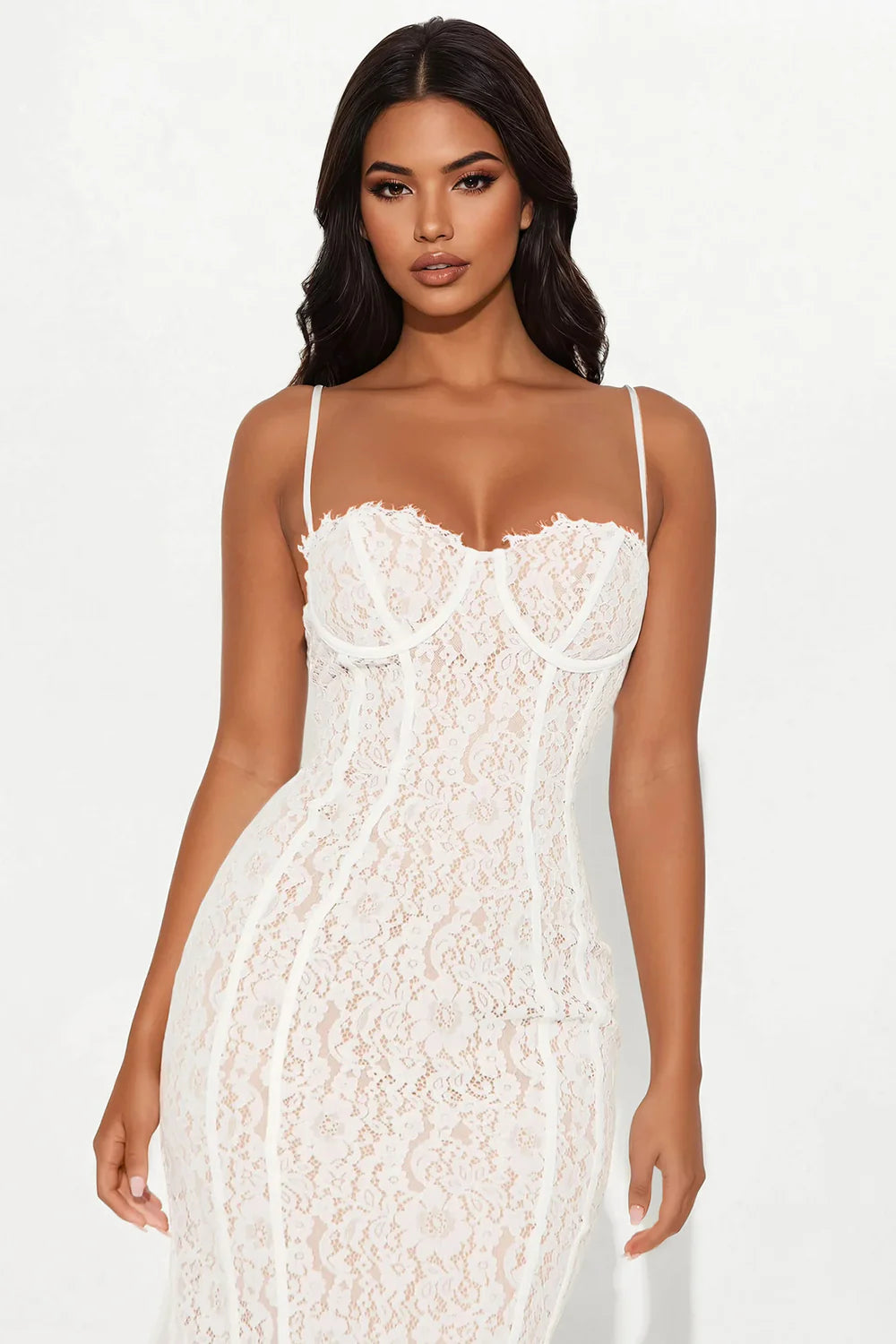Rosalie Lace Maxi Dress