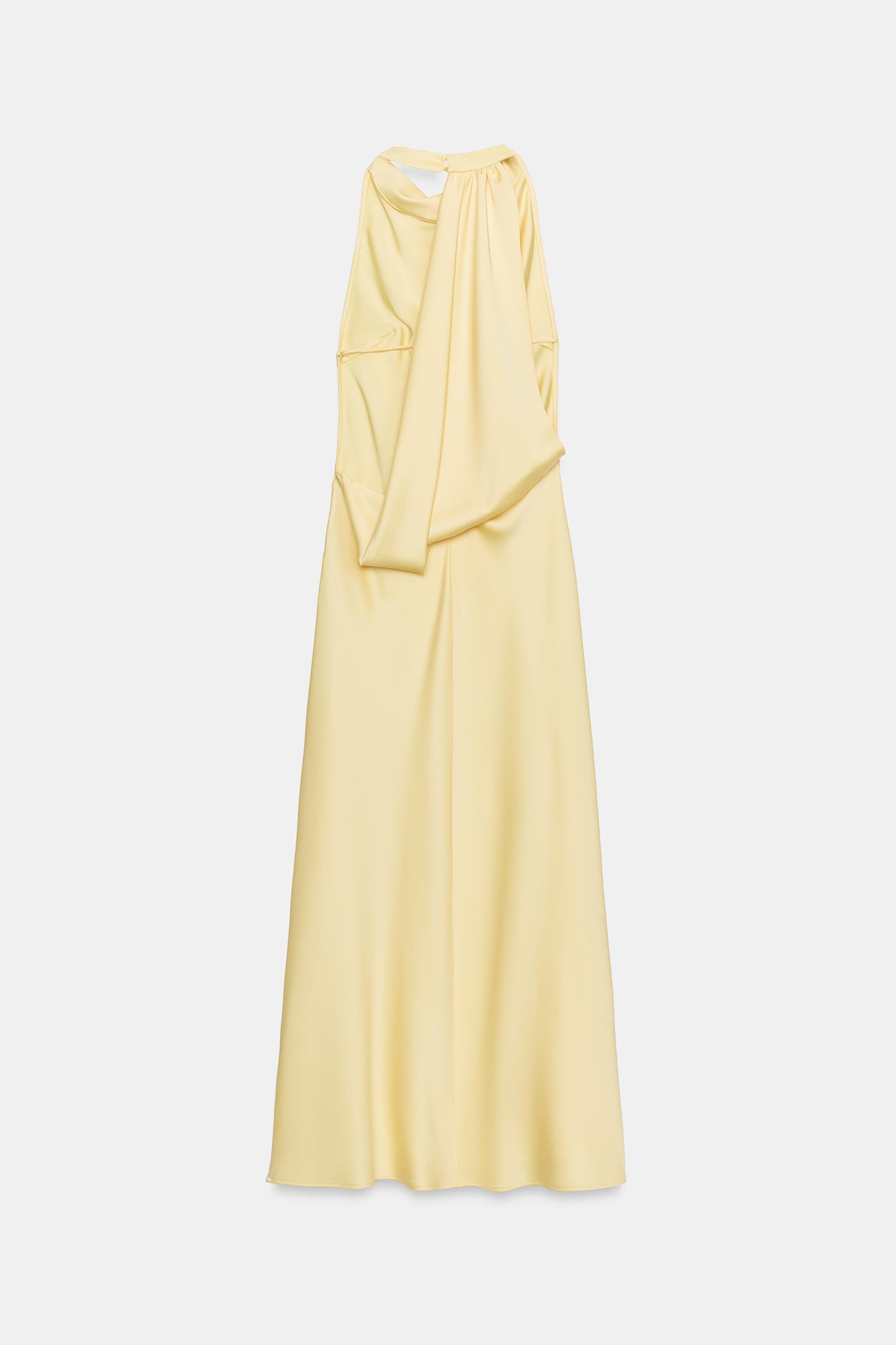 Amara Satin Maxi Dress
