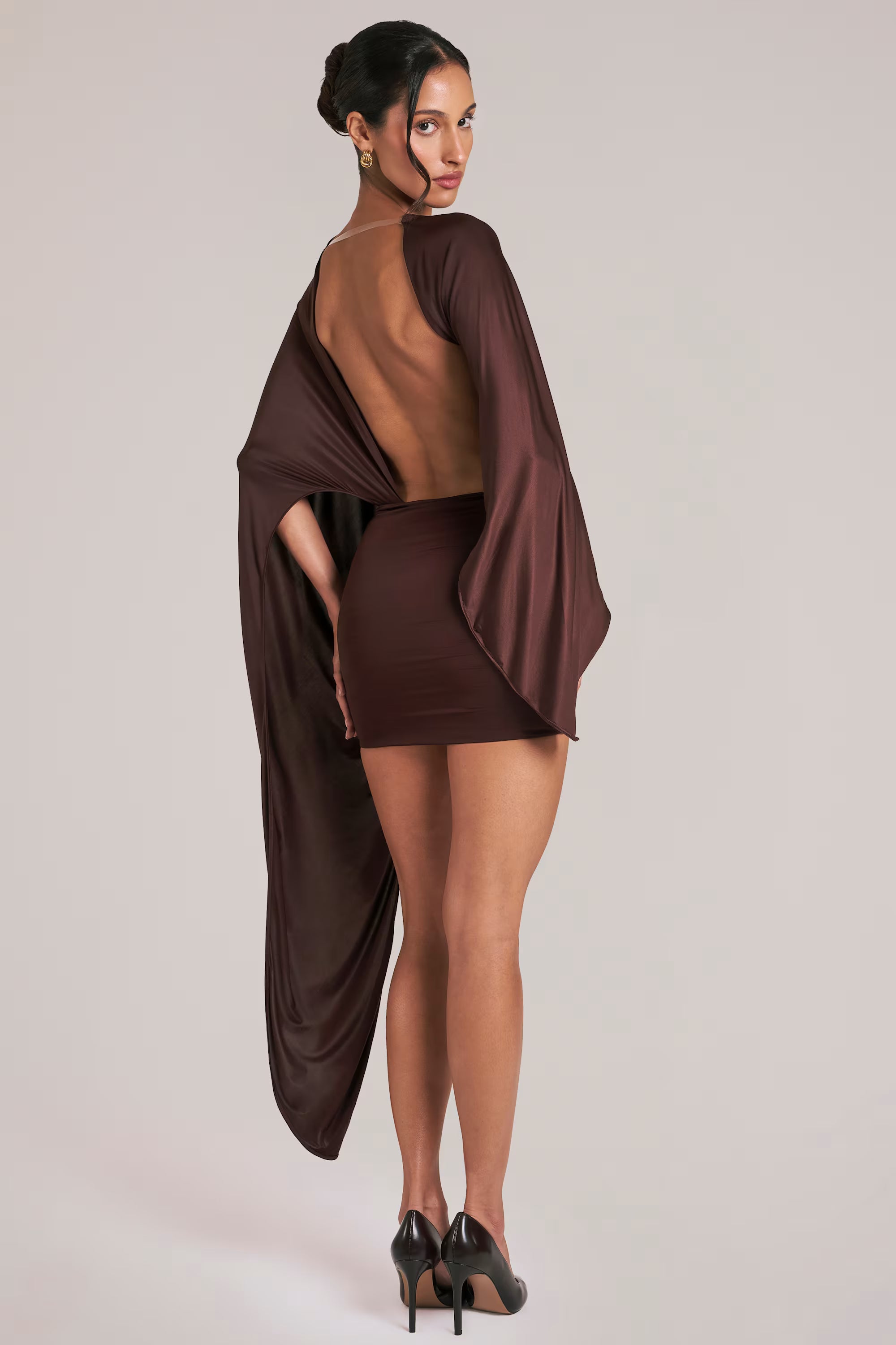 Selene Open Back Mini Dress