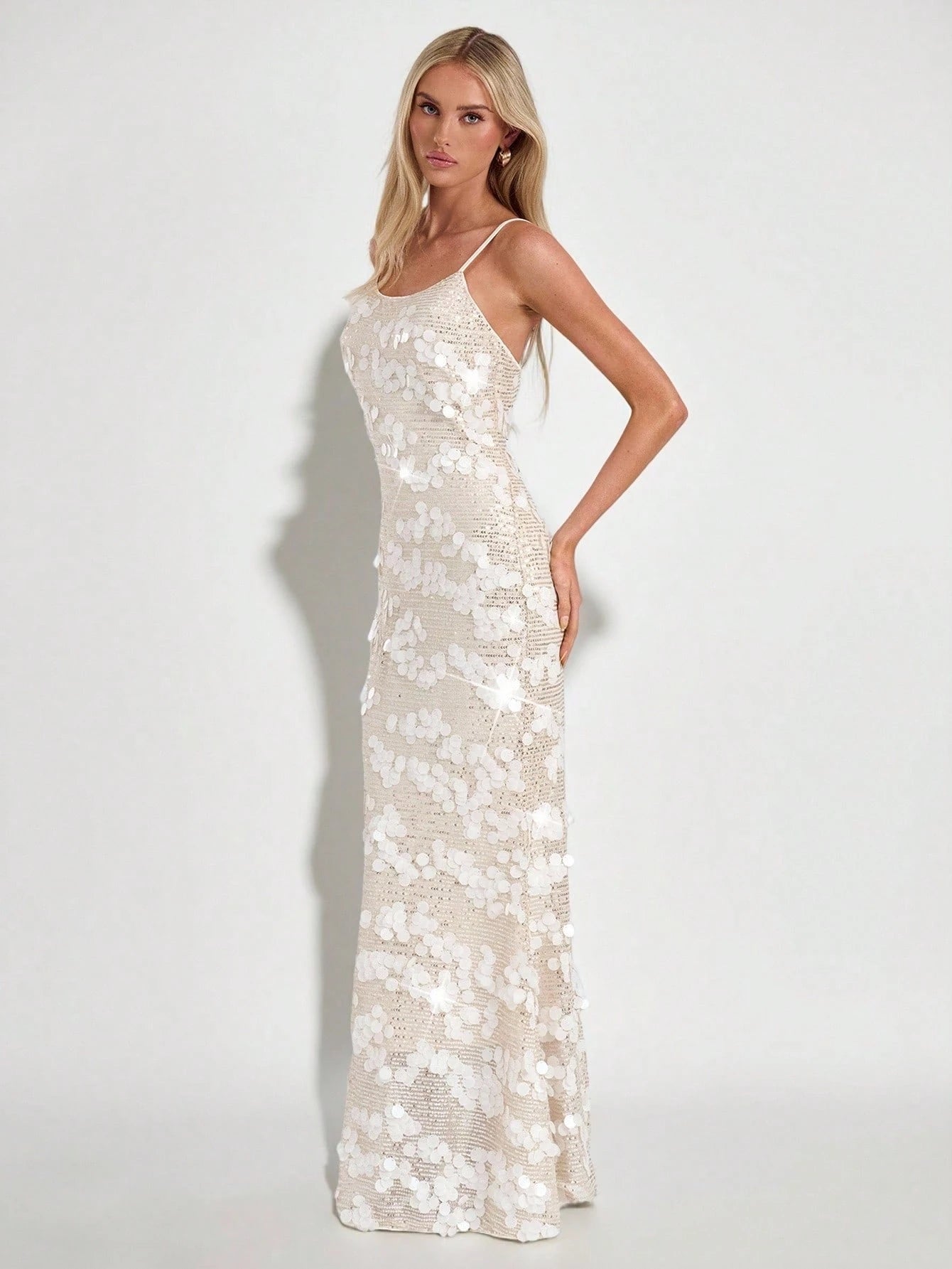 Aurélie Sequin Maxi Dress