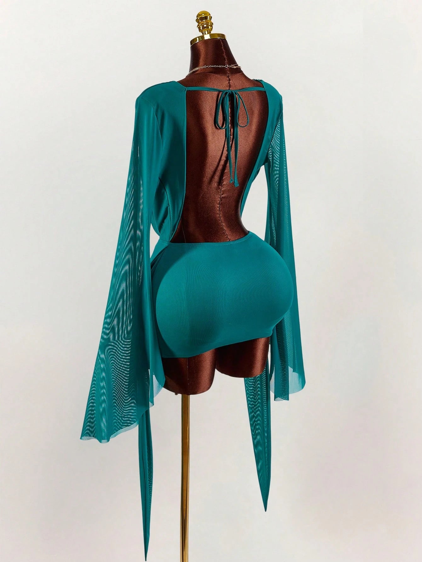VALENCIA DRAPE MINI DRESS