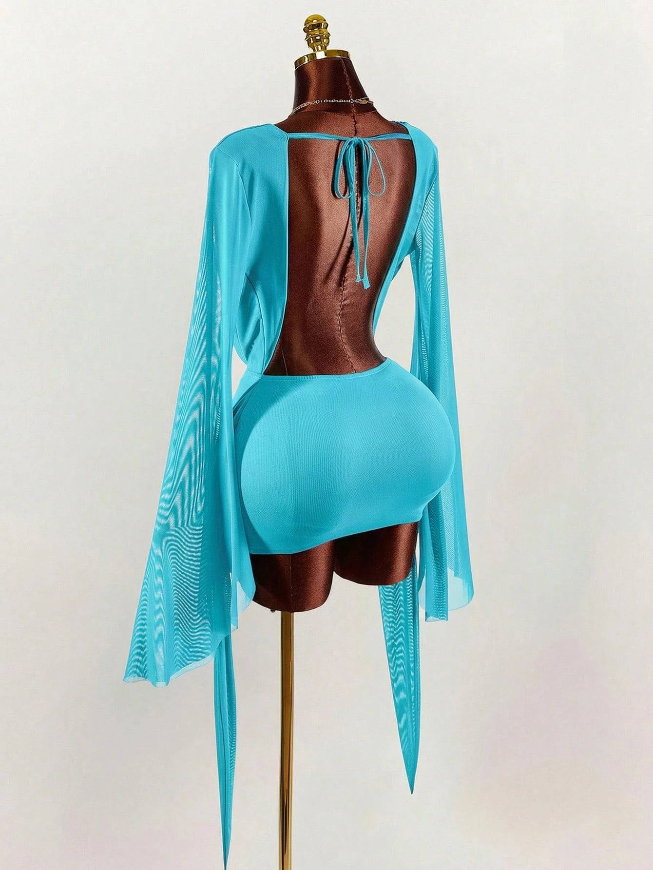 VALENCIA DRAPE MINI DRESS
