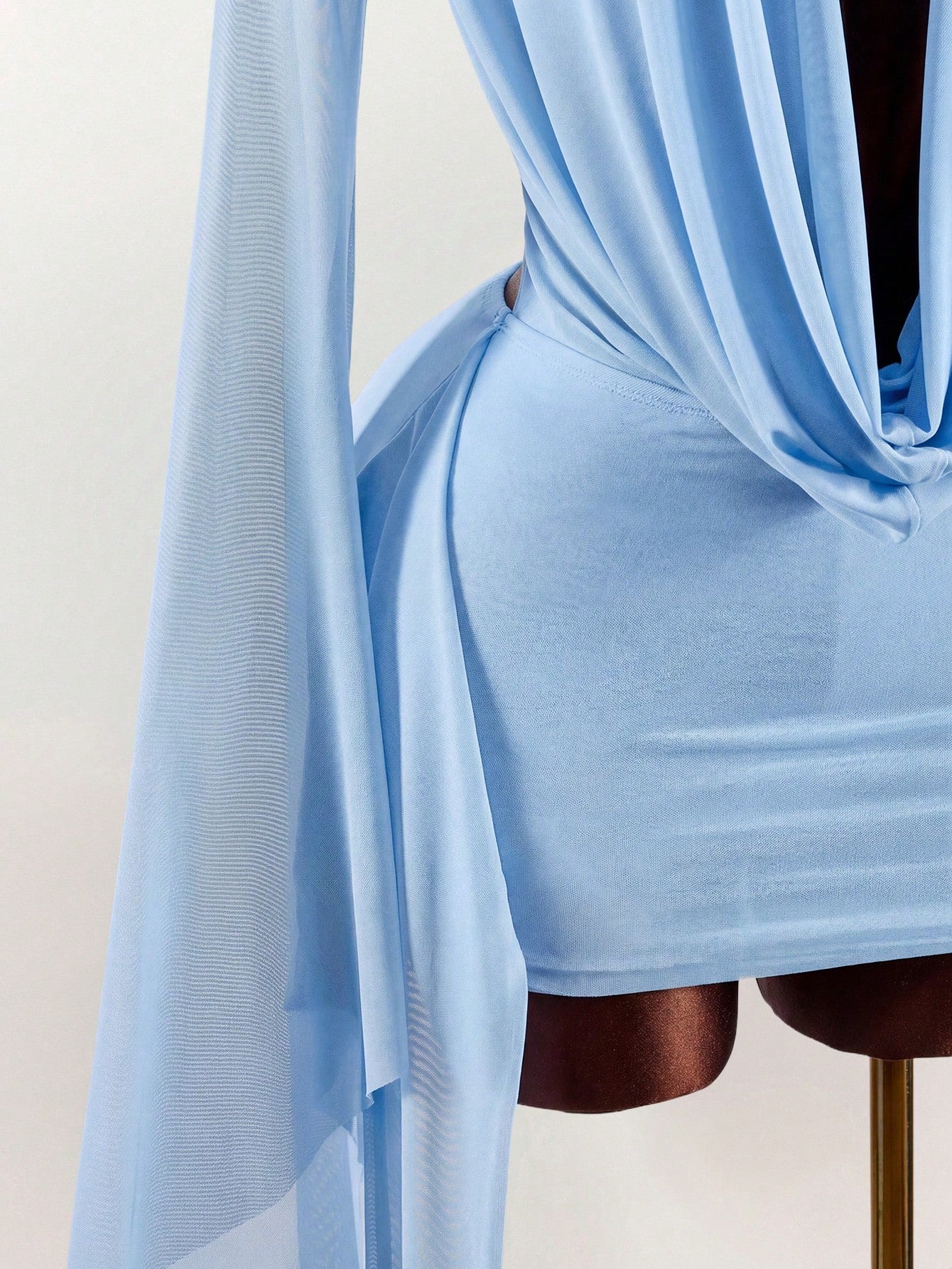 VALENCIA DRAPE MINI DRESS