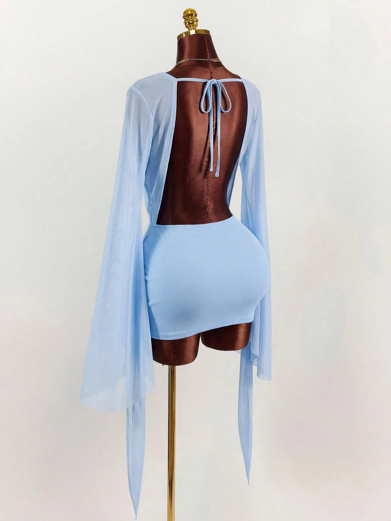 VALENCIA DRAPE MINI DRESS