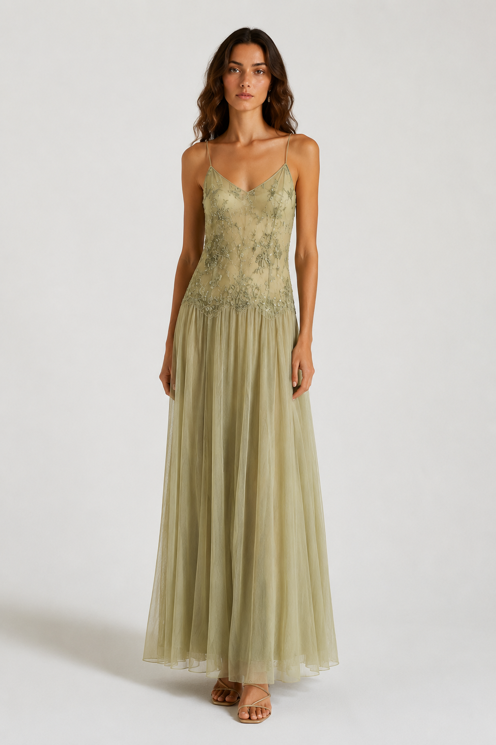 Willow Sage Maxi Dress