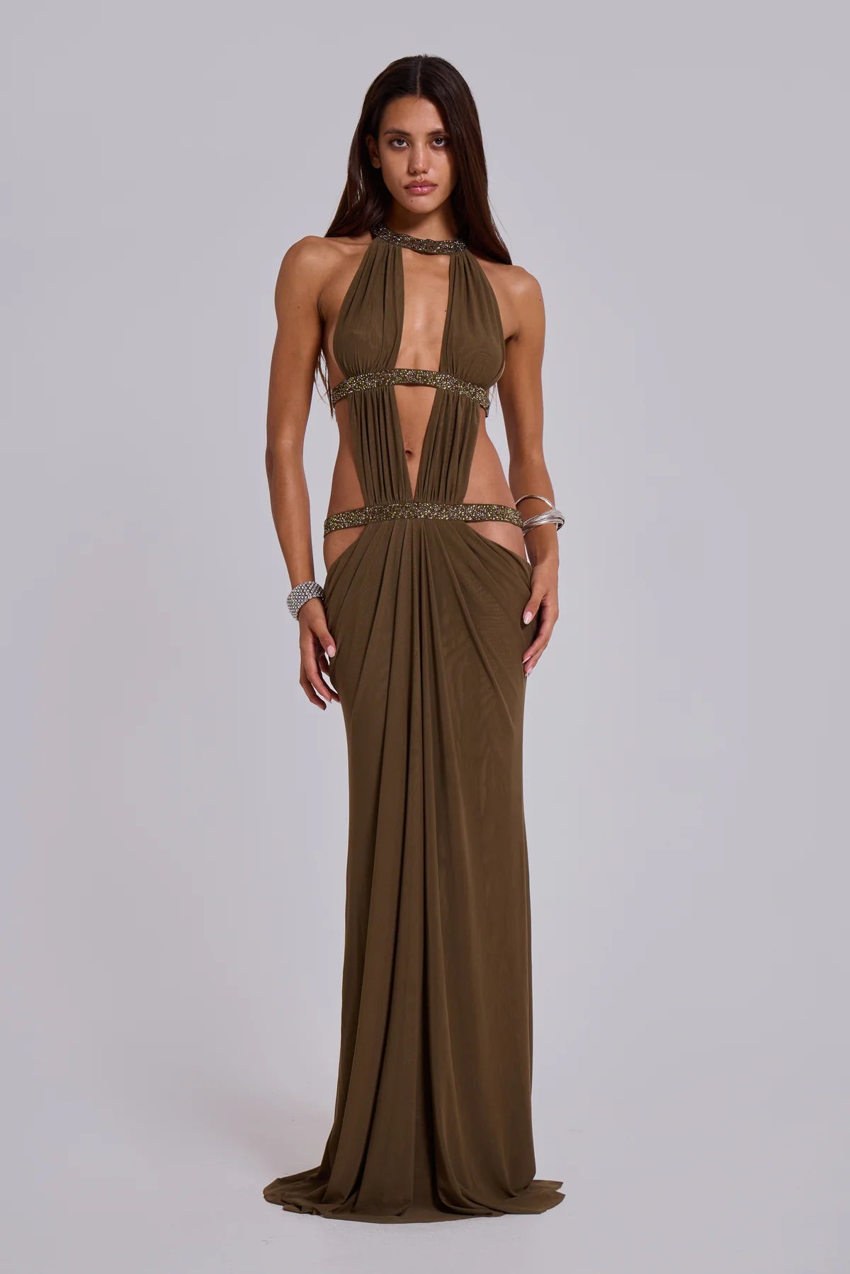 Selene Embellished Maxi Dress