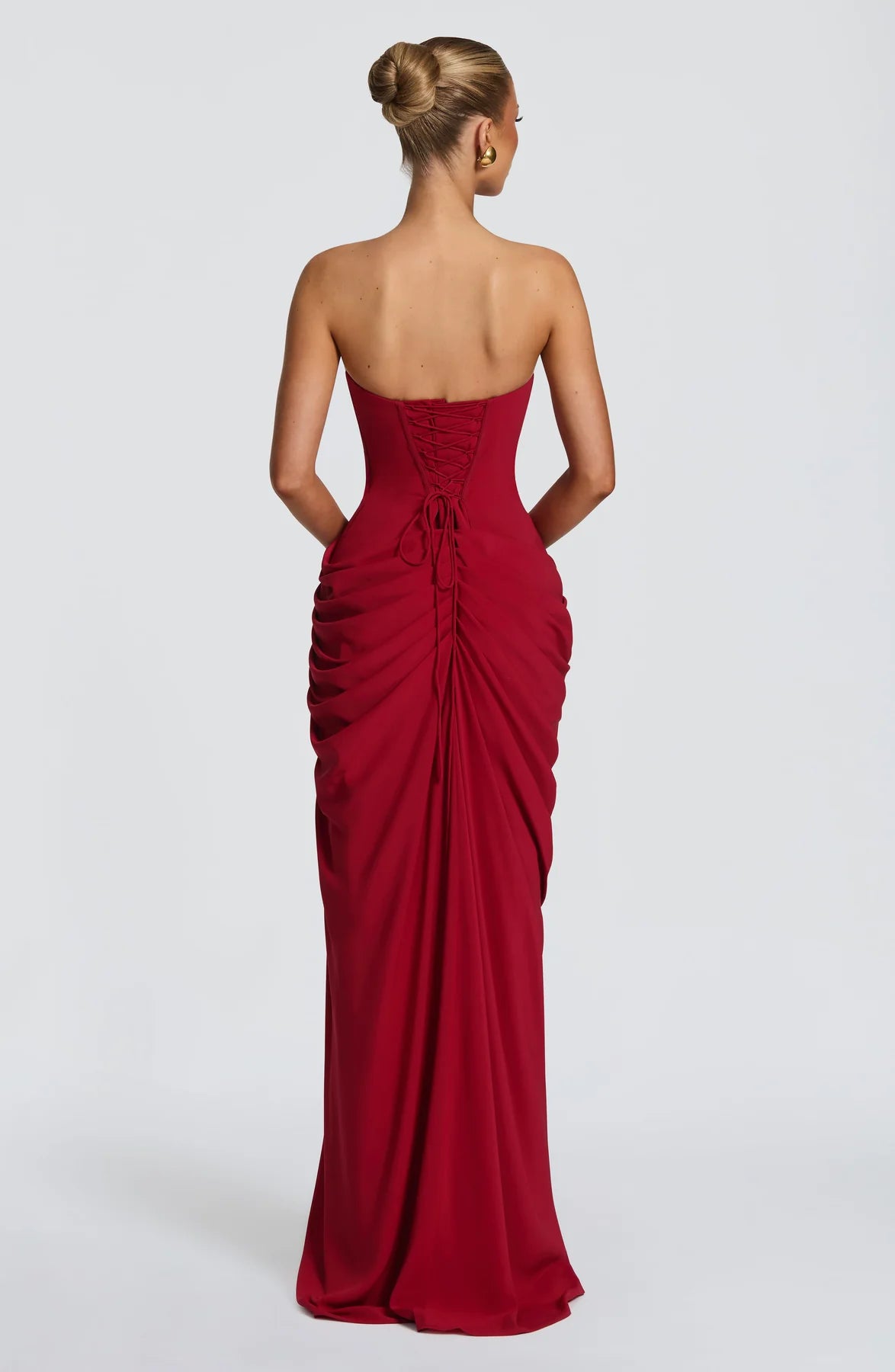 Livia Draped Maxi Dress