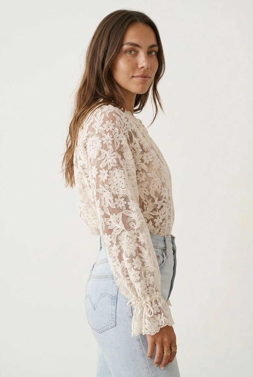 ALBA LACE SHIRT