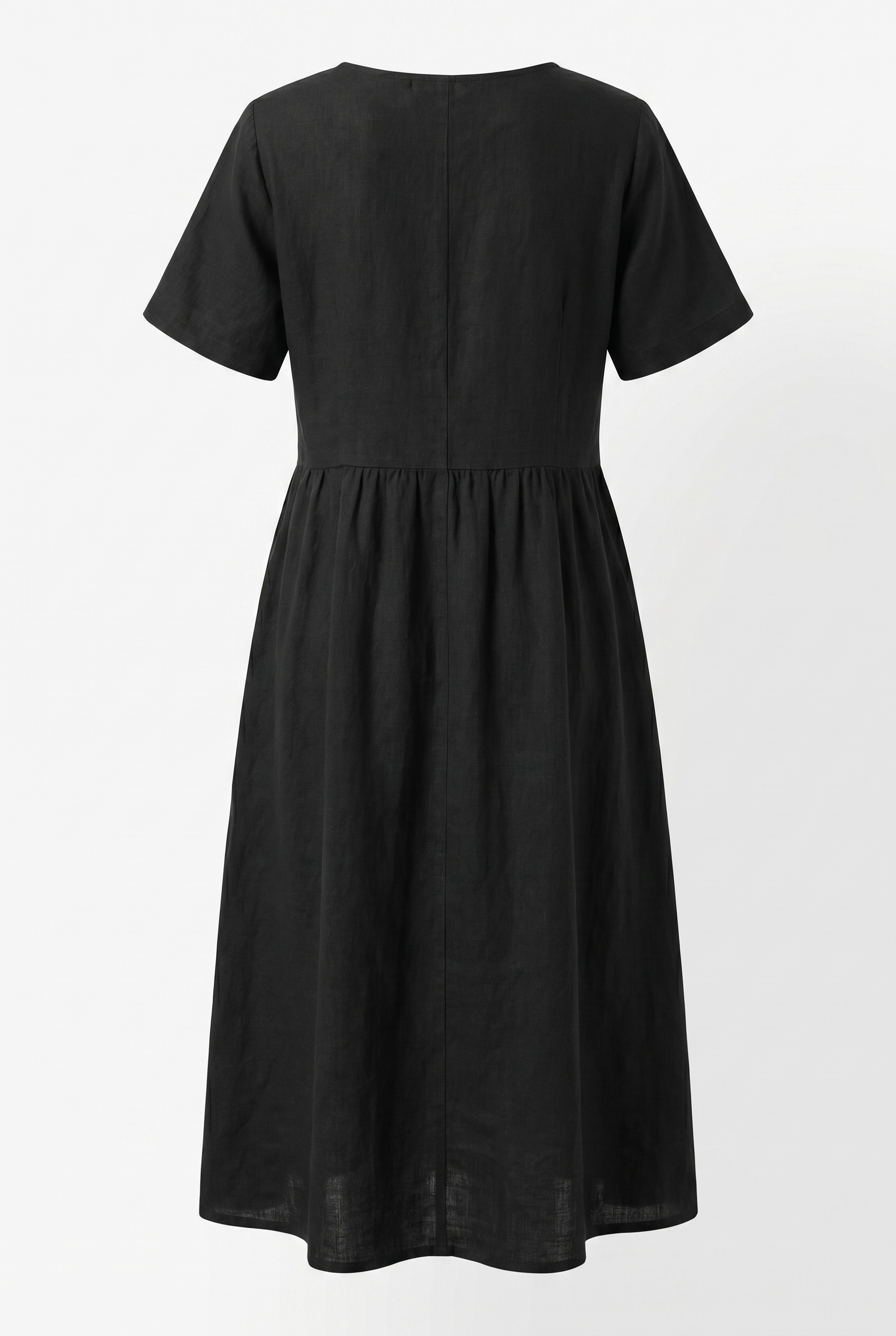 Liora Cotton Linen Midi Dress