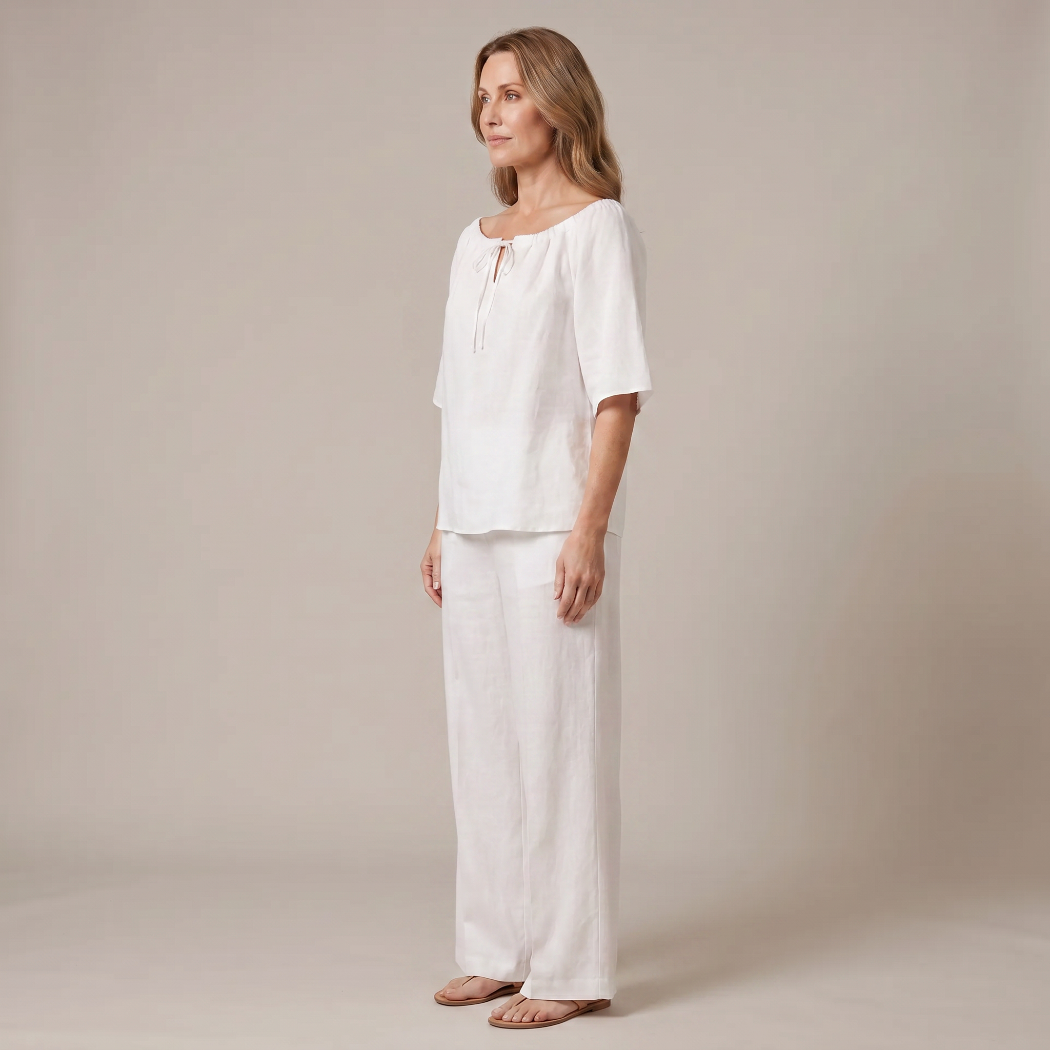 Amalfi Cotton Linen Co-Ord Set