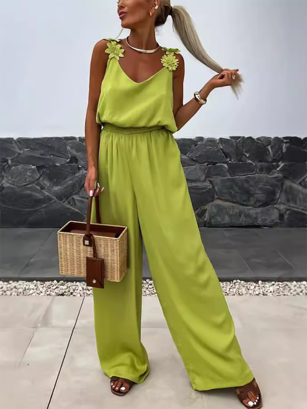 Isla Floral Strap Jumpsuit