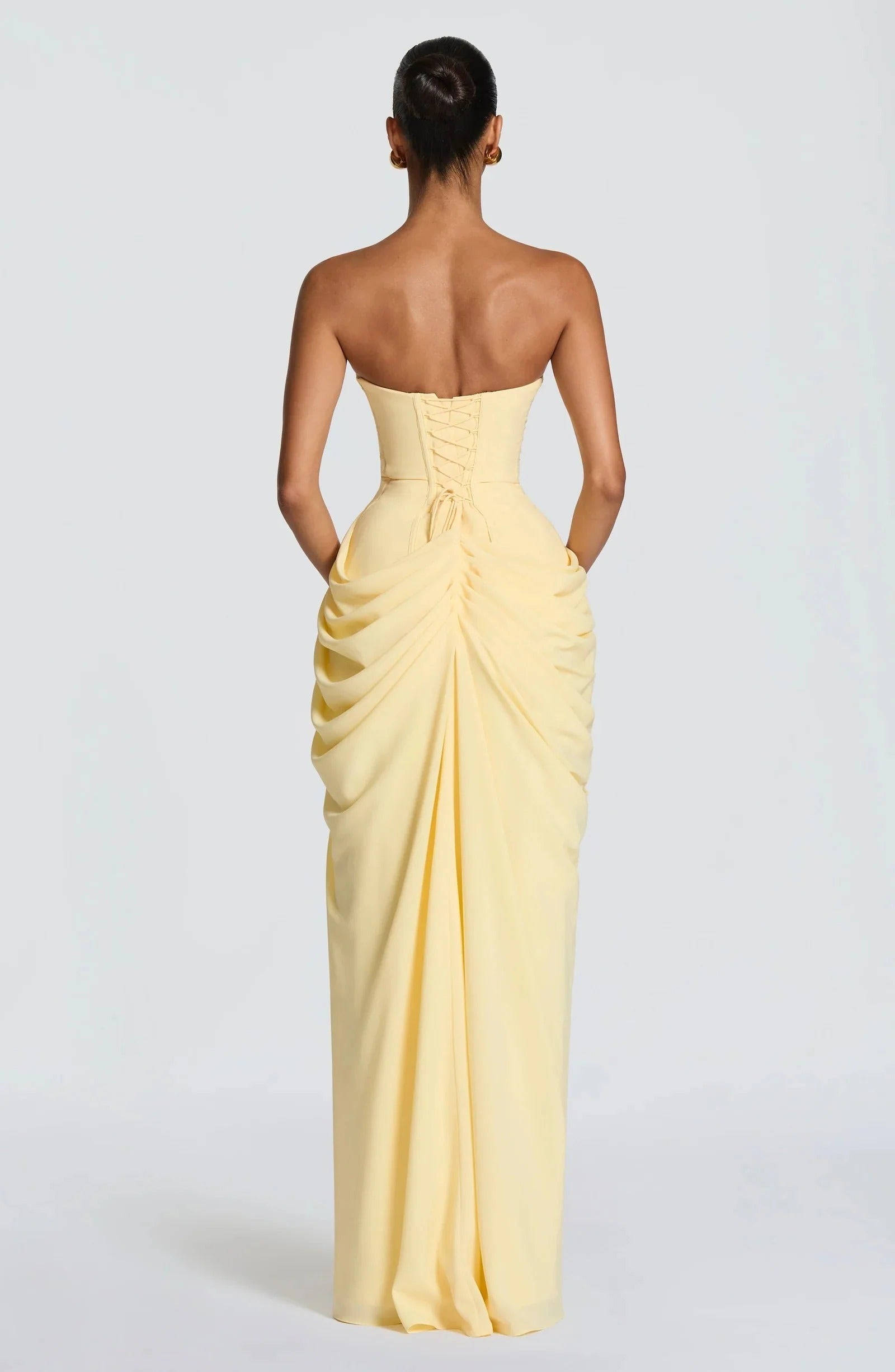 Livia Draped Maxi Dress