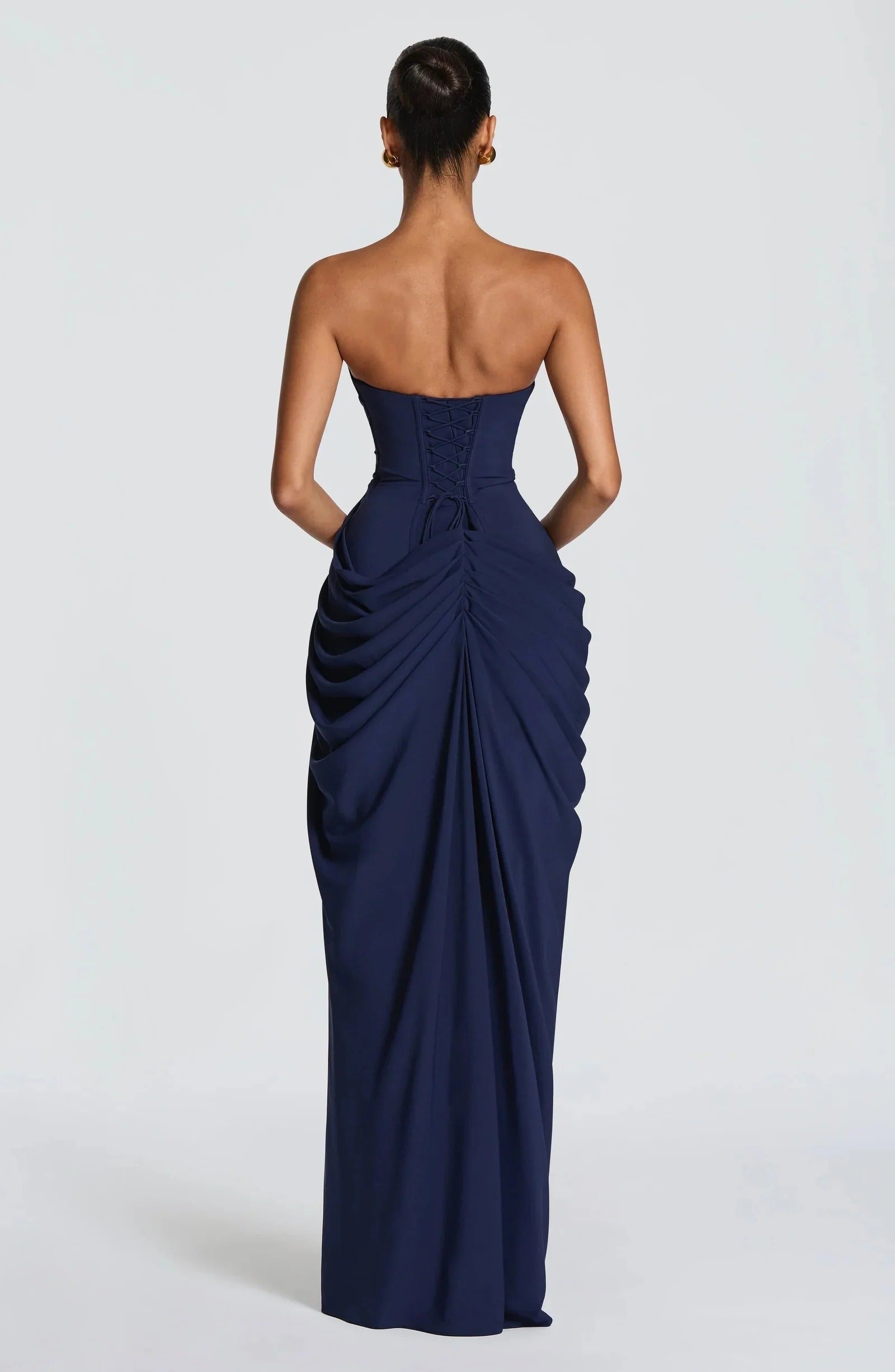Livia Draped Maxi Dress