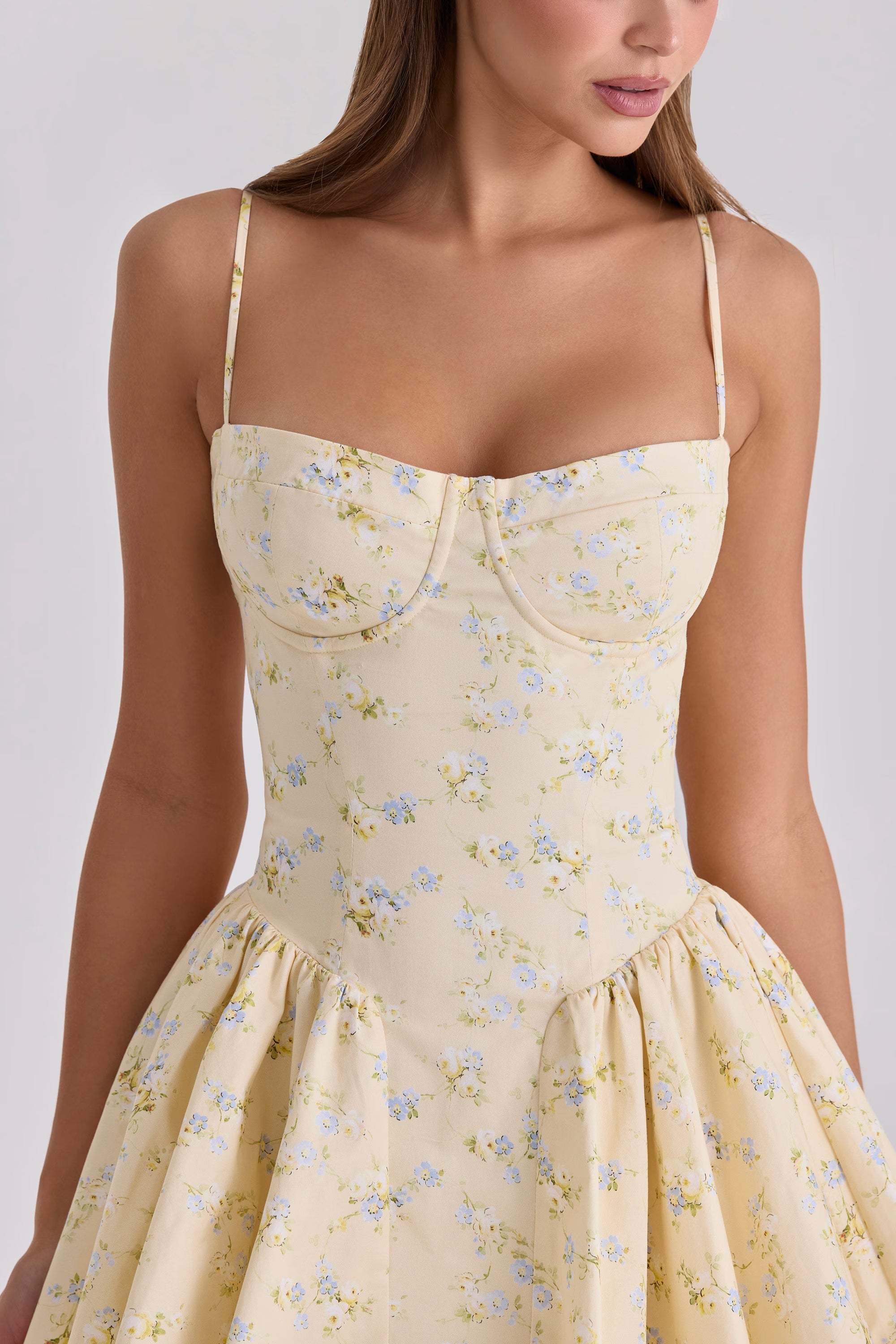 Lila Bloom Mini Dress