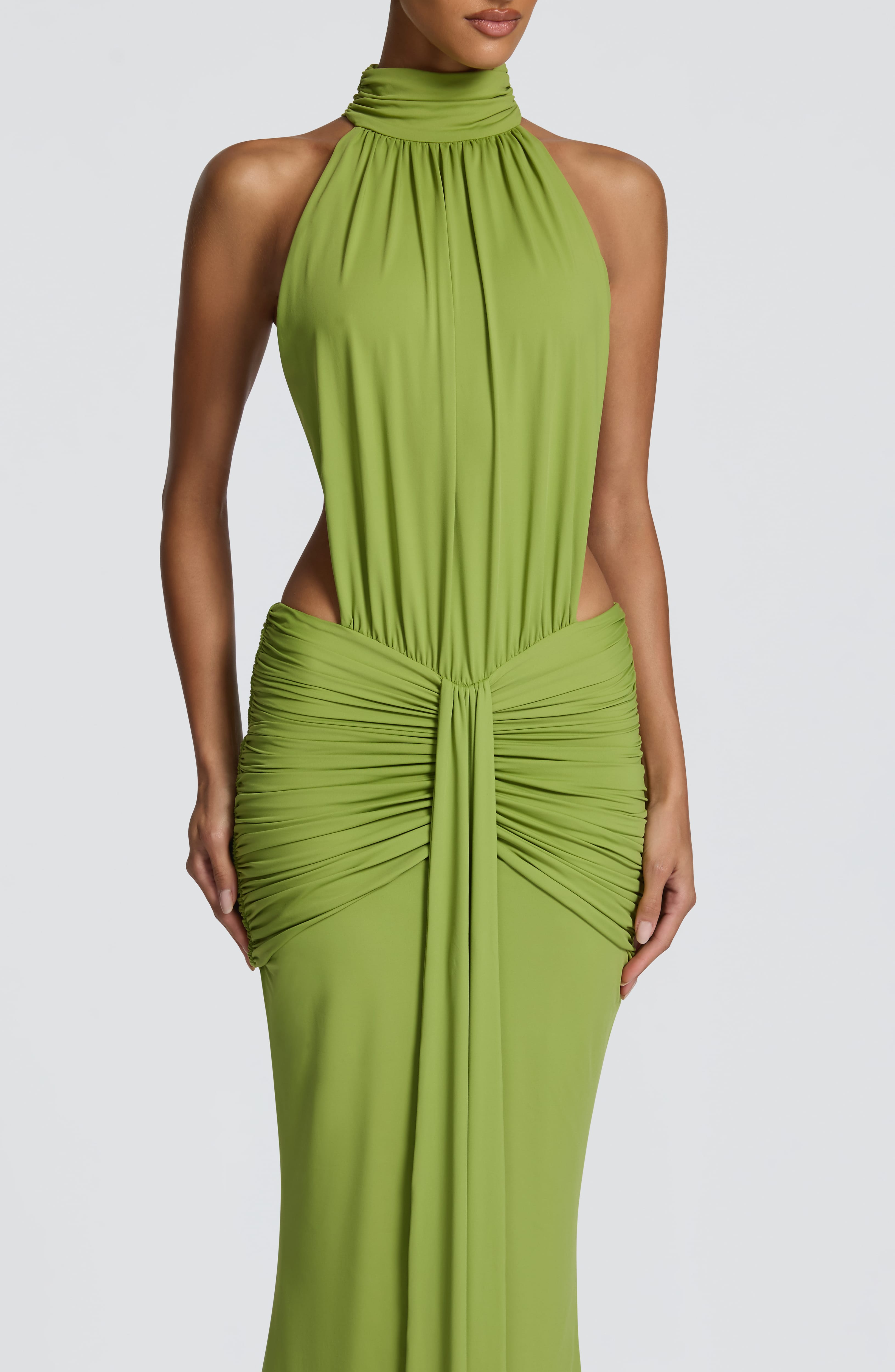 Alessia Draped Maxi Dress
