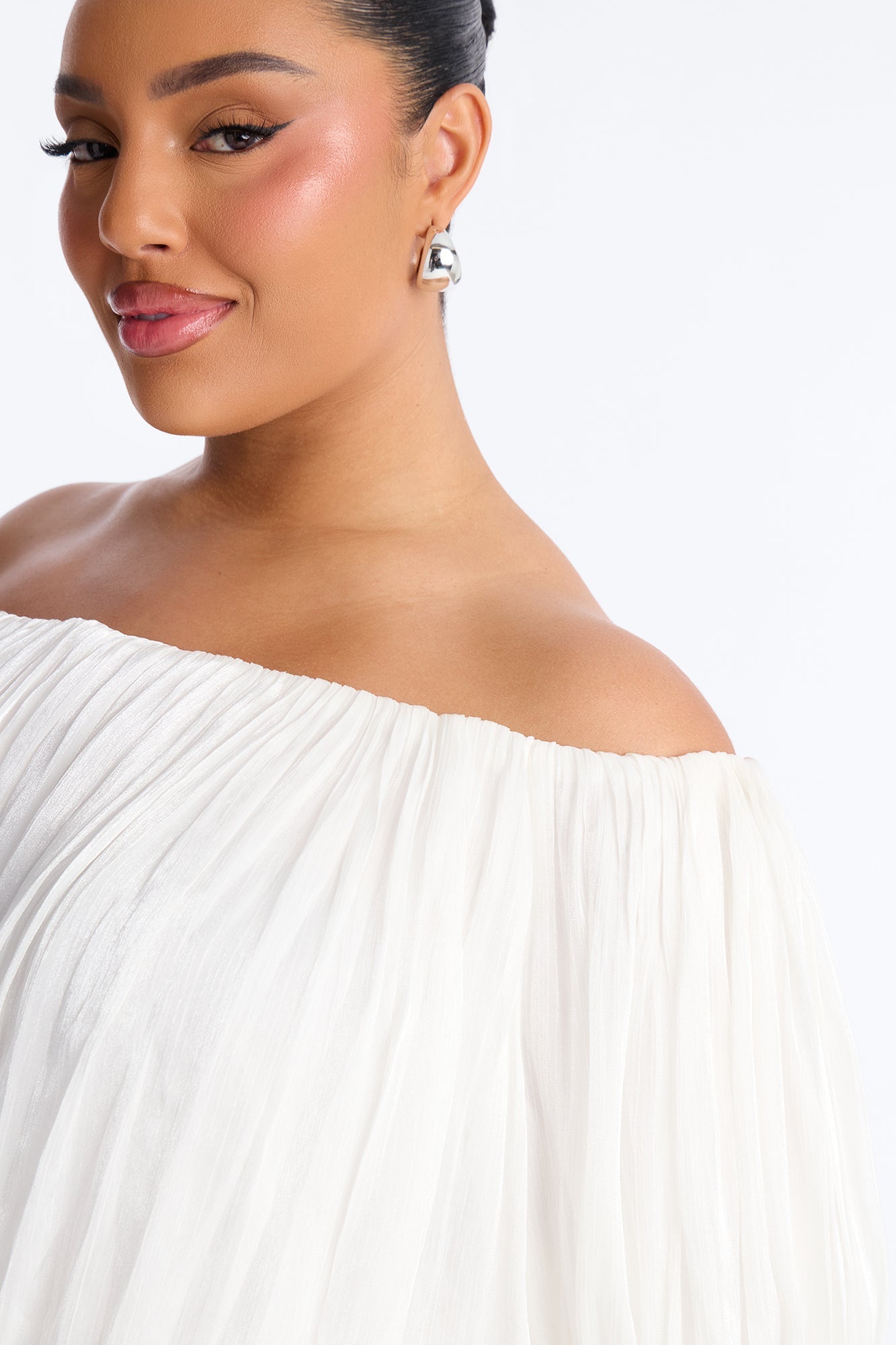 Celestia Off-Shoulder Mini Dress