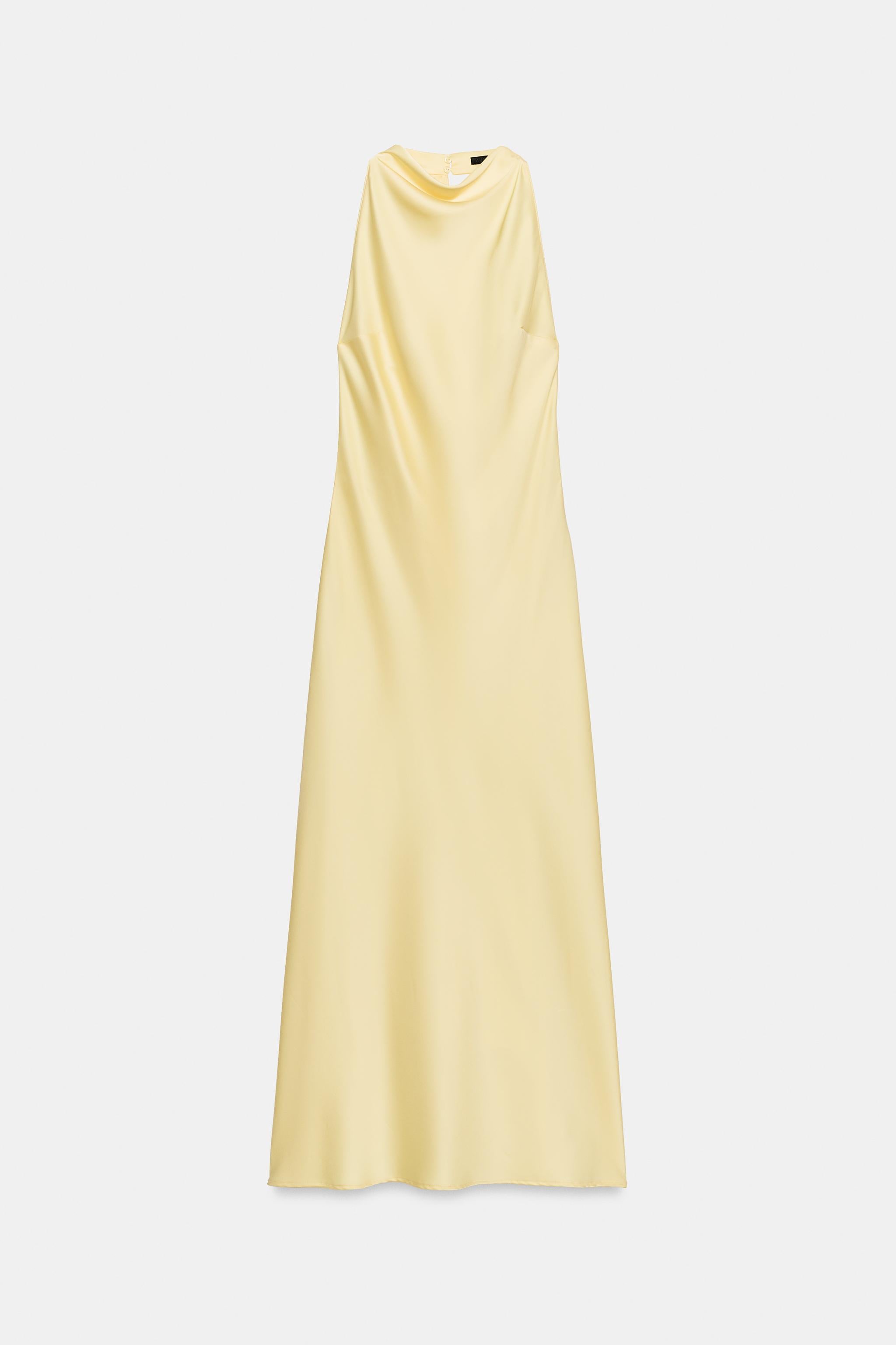 Amara Satin Maxi Dress