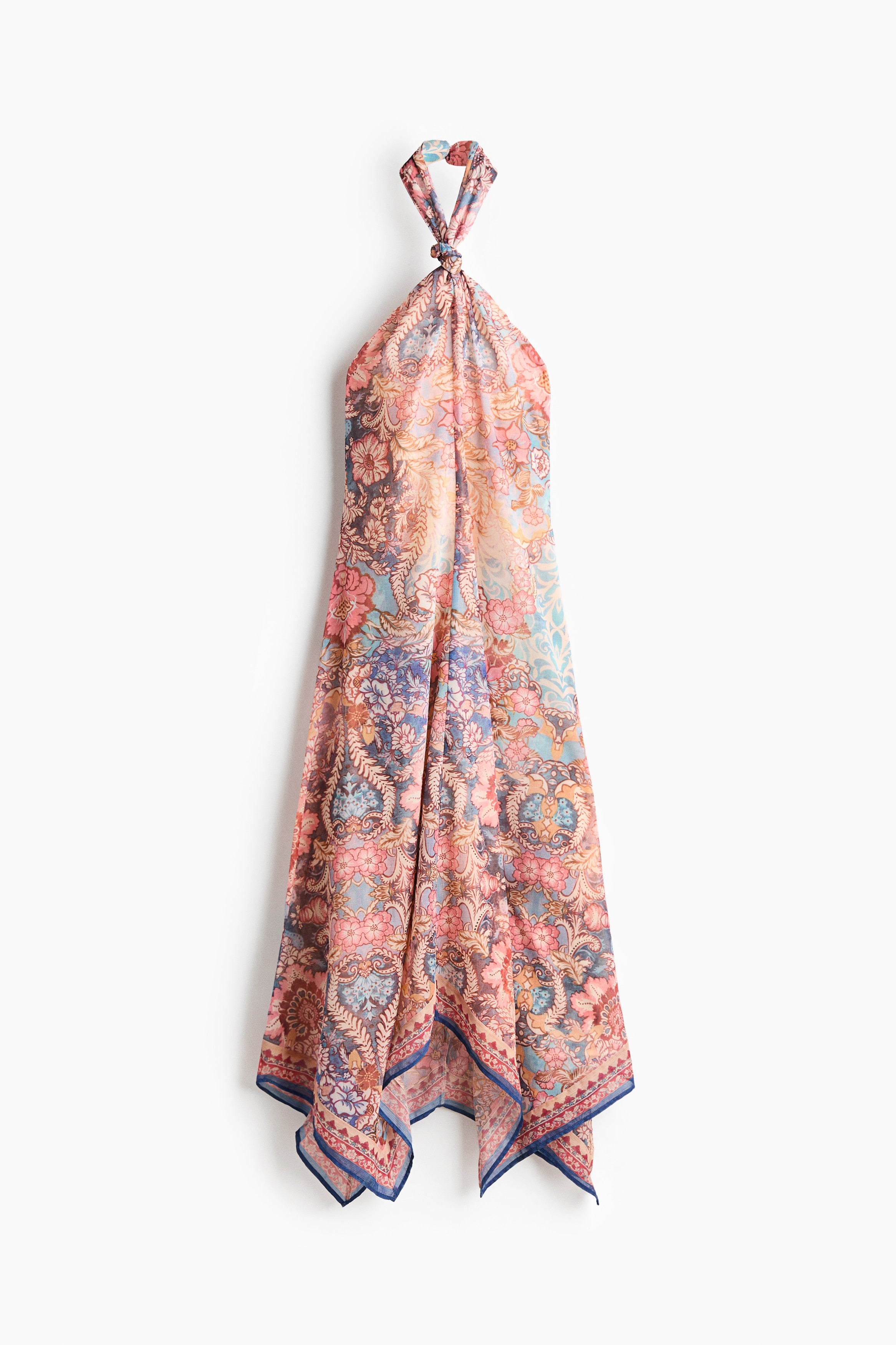 Sienna Floral Halter Maxi Dress