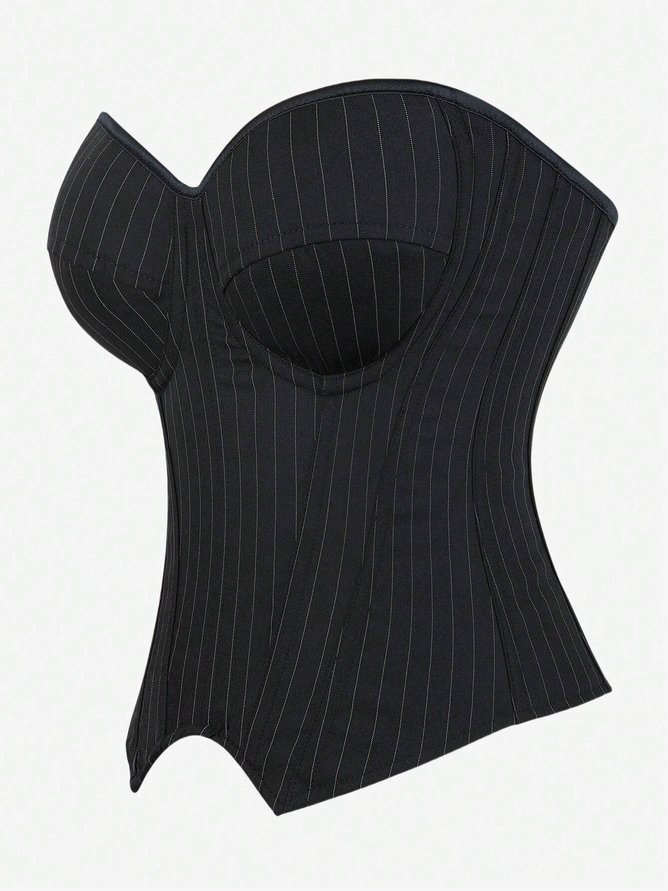 Valentina Pinstripe Corset