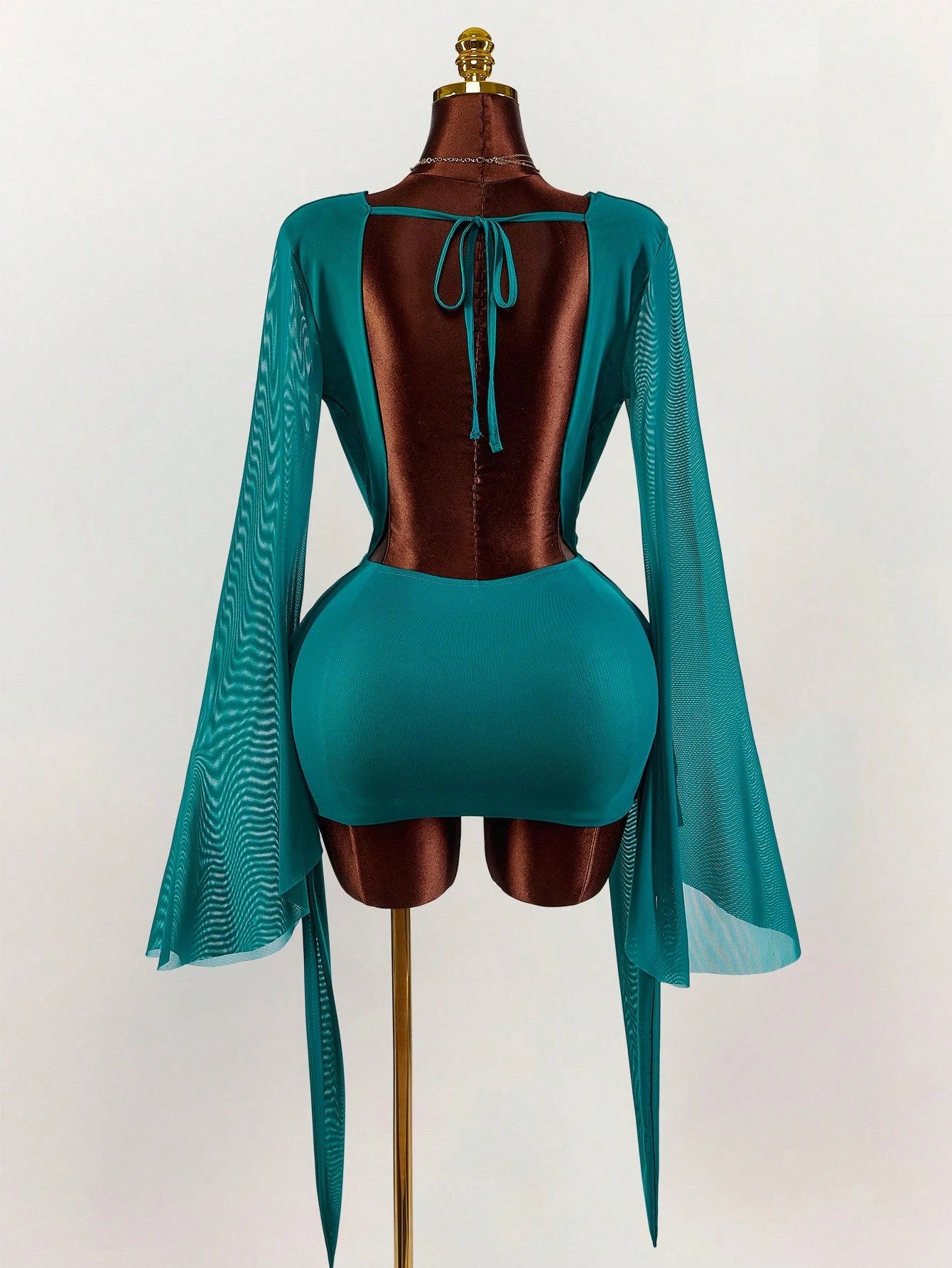 VALENCIA DRAPE MINI DRESS