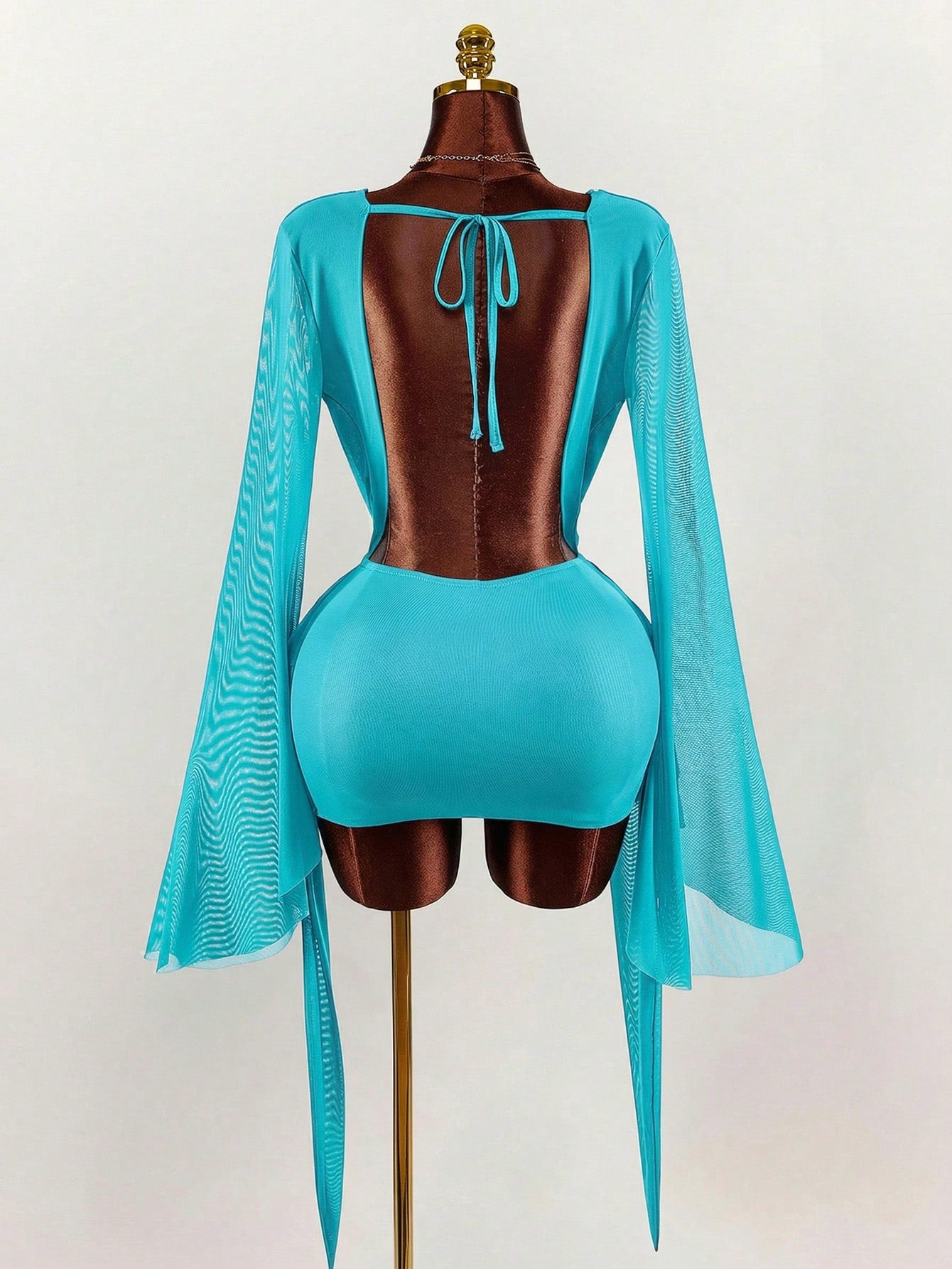 VALENCIA DRAPE MINI DRESS