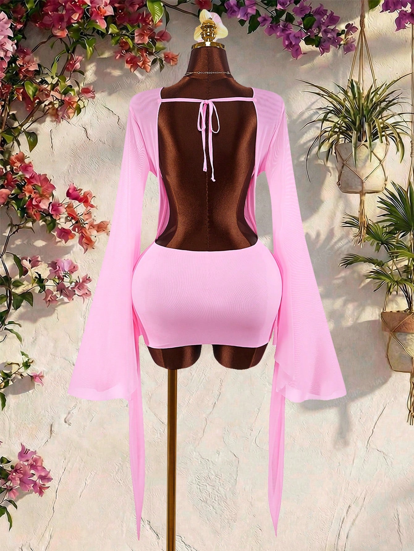 VALENCIA DRAPE MINI DRESS