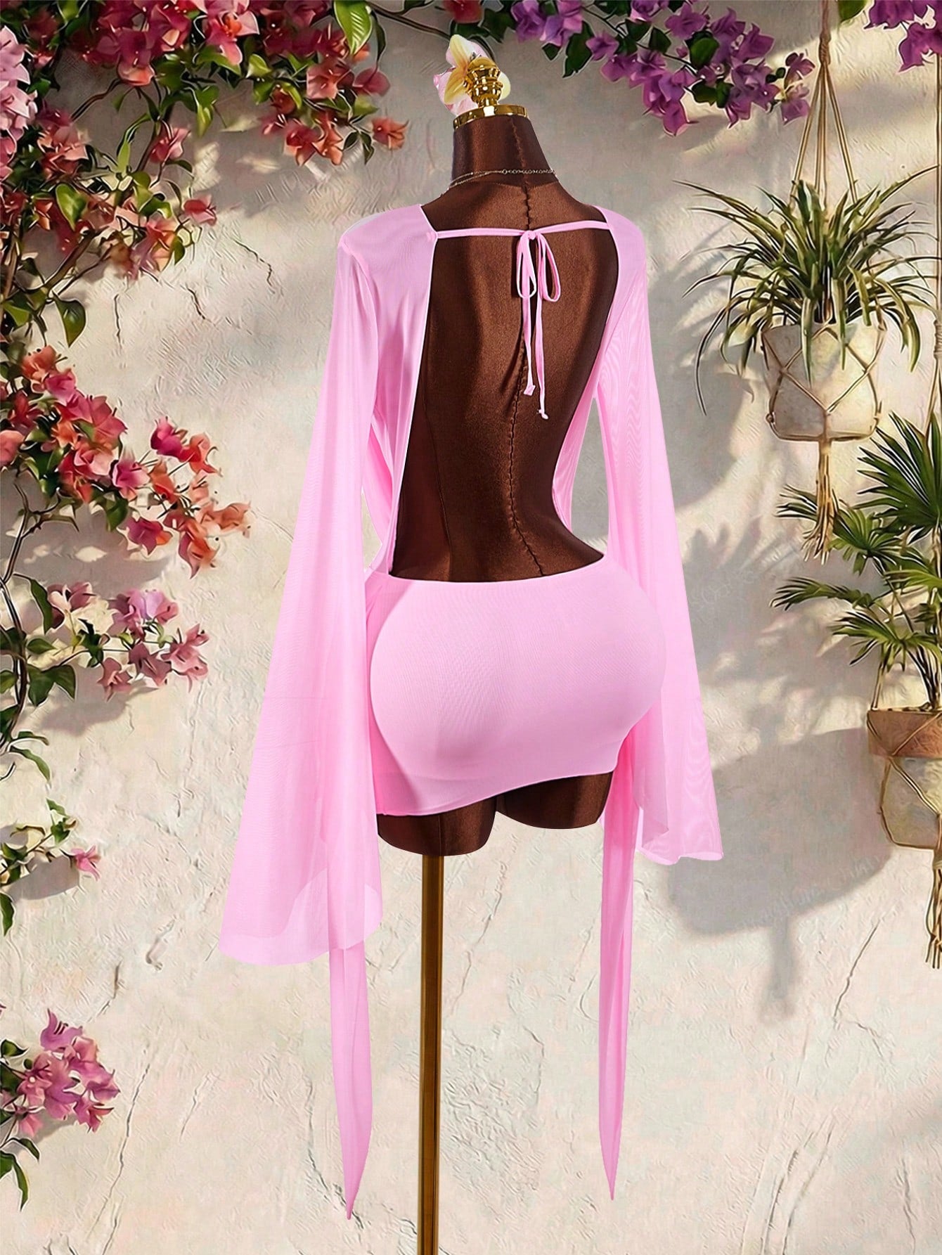 VALENCIA DRAPE MINI DRESS