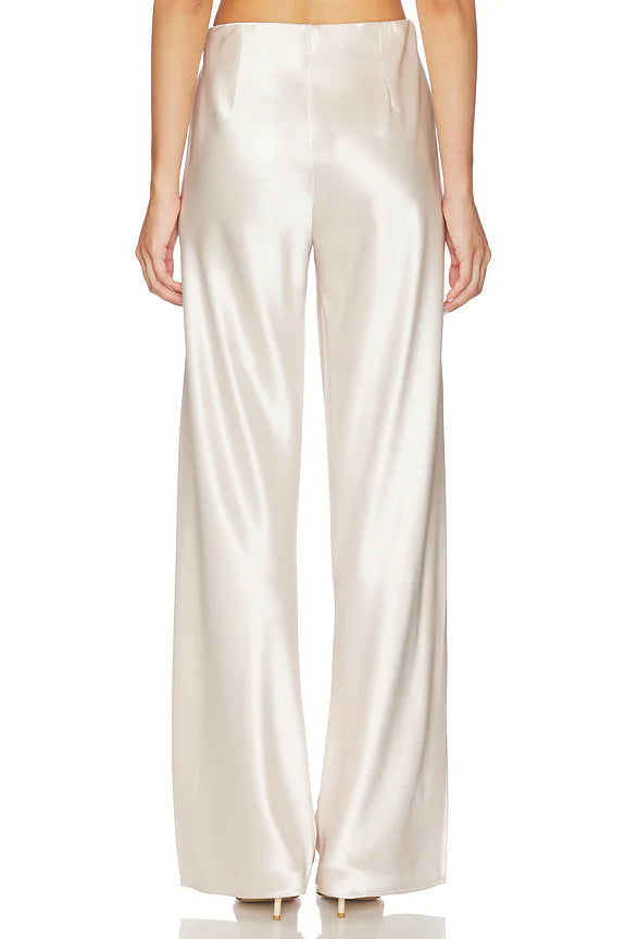 Ecru Satin Co-Ord Set