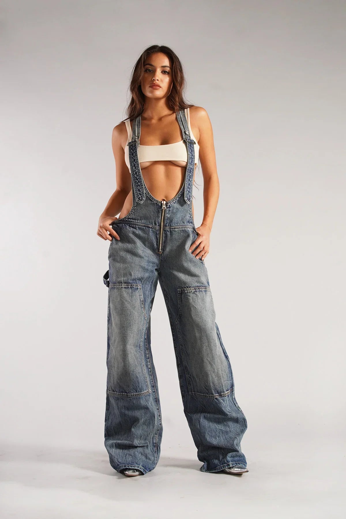 TALIA DENIM JUMPSUIT