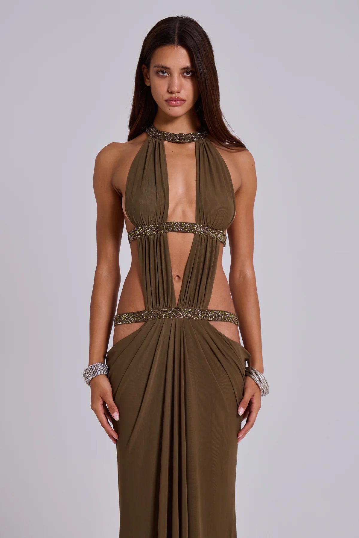 Selene Embellished Maxi Dress