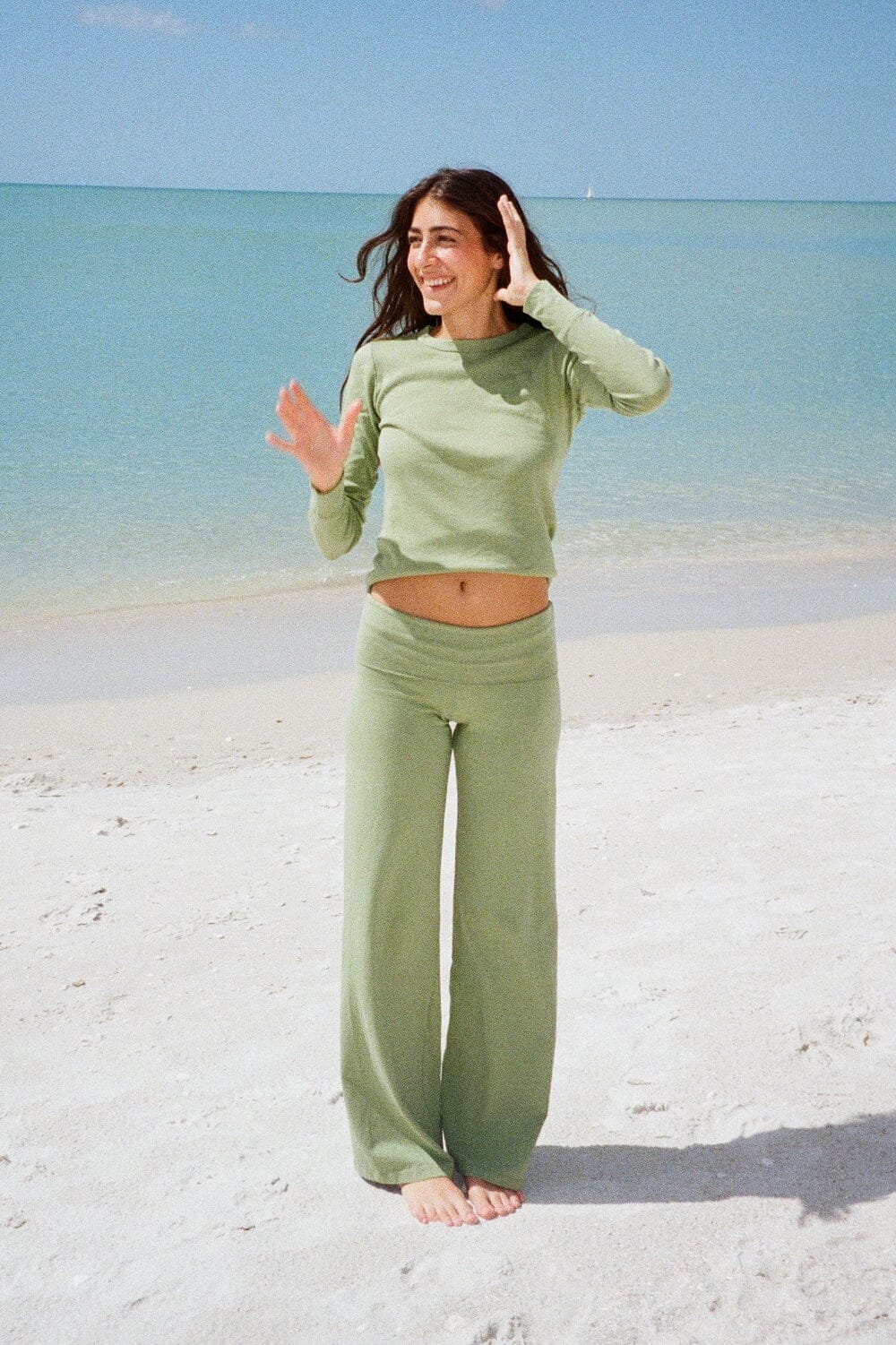 Mia Relaxed Wide-Leg Trousers