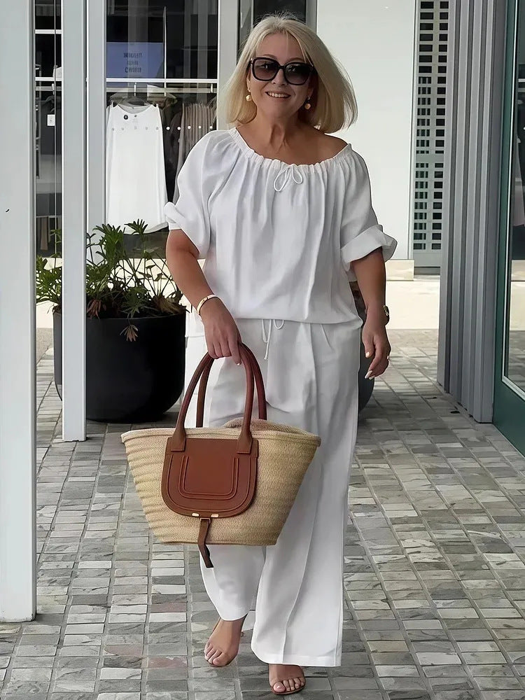 Amalfi Cotton Linen Co-Ord Set