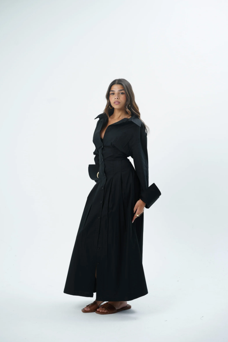 ROSALIE CORSET MAXI DRESS