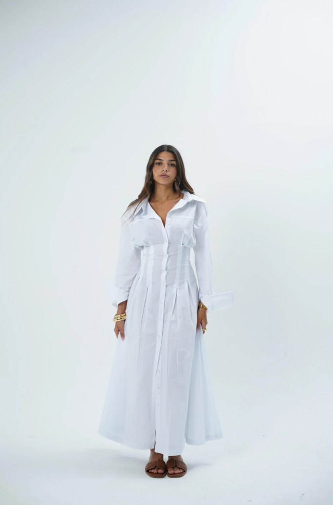 ROSALIE CORSET MAXI DRESS
