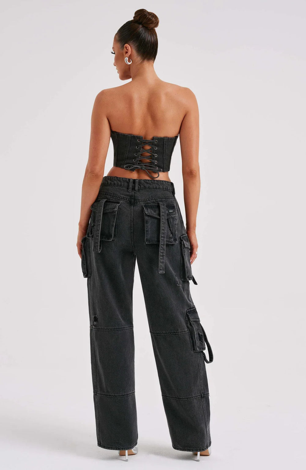 Harper Cargo Denim Co-Ord Set