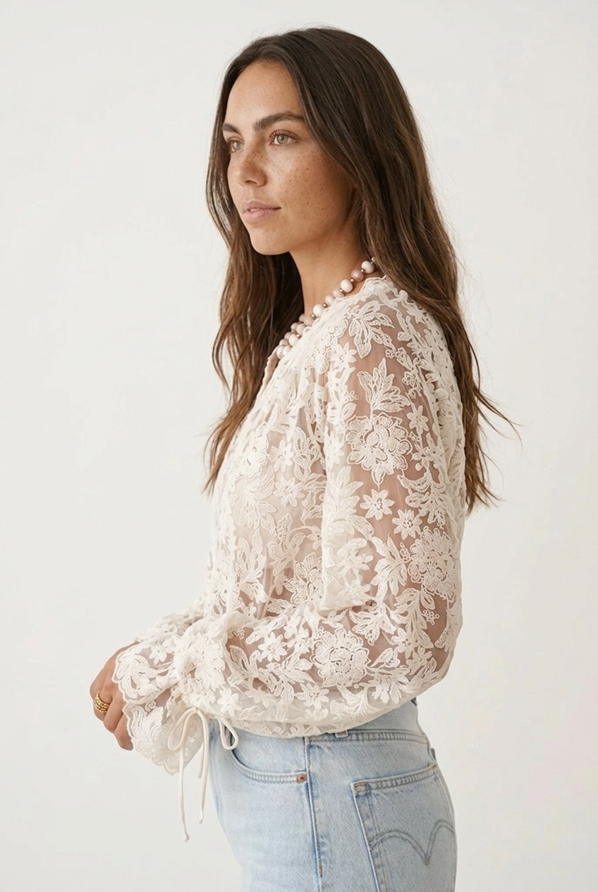 ALBA LACE SHIRT