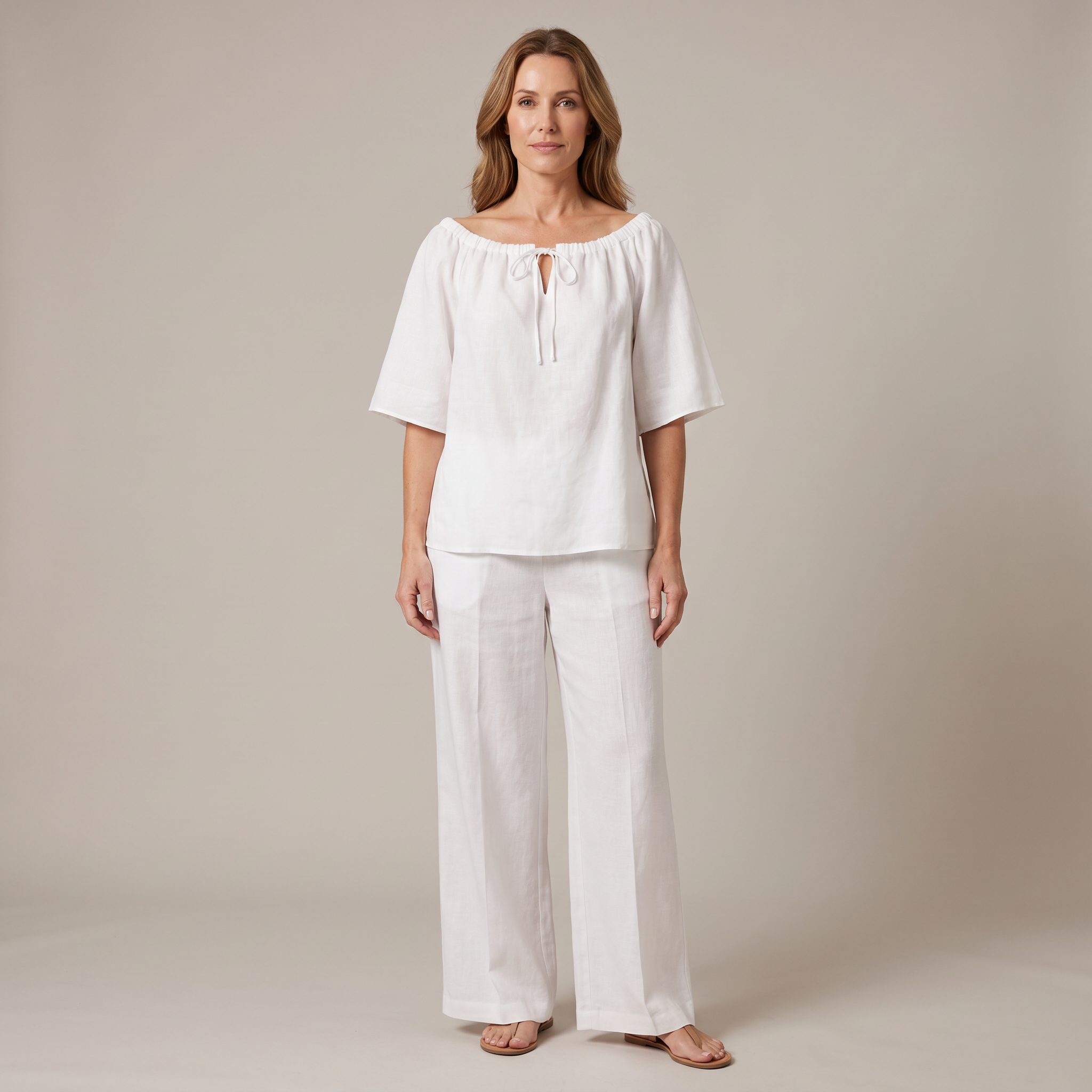 Amalfi Cotton Linen Co-Ord Set