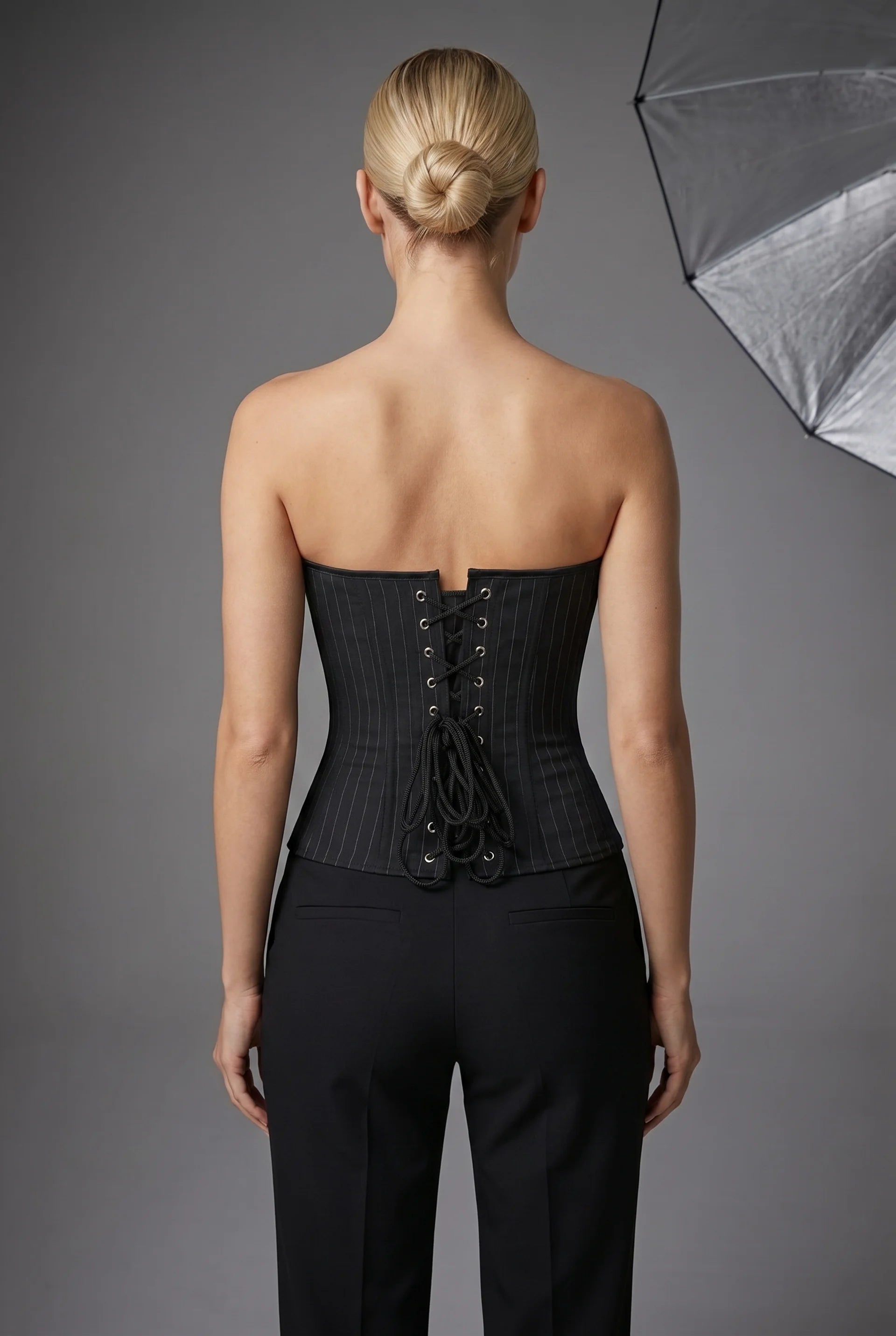 Valentina Pinstripe Corset