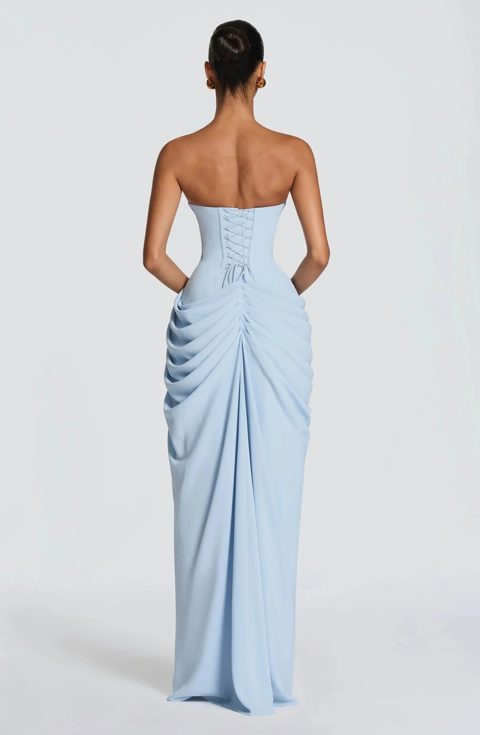 Livia Draped Maxi Dress
