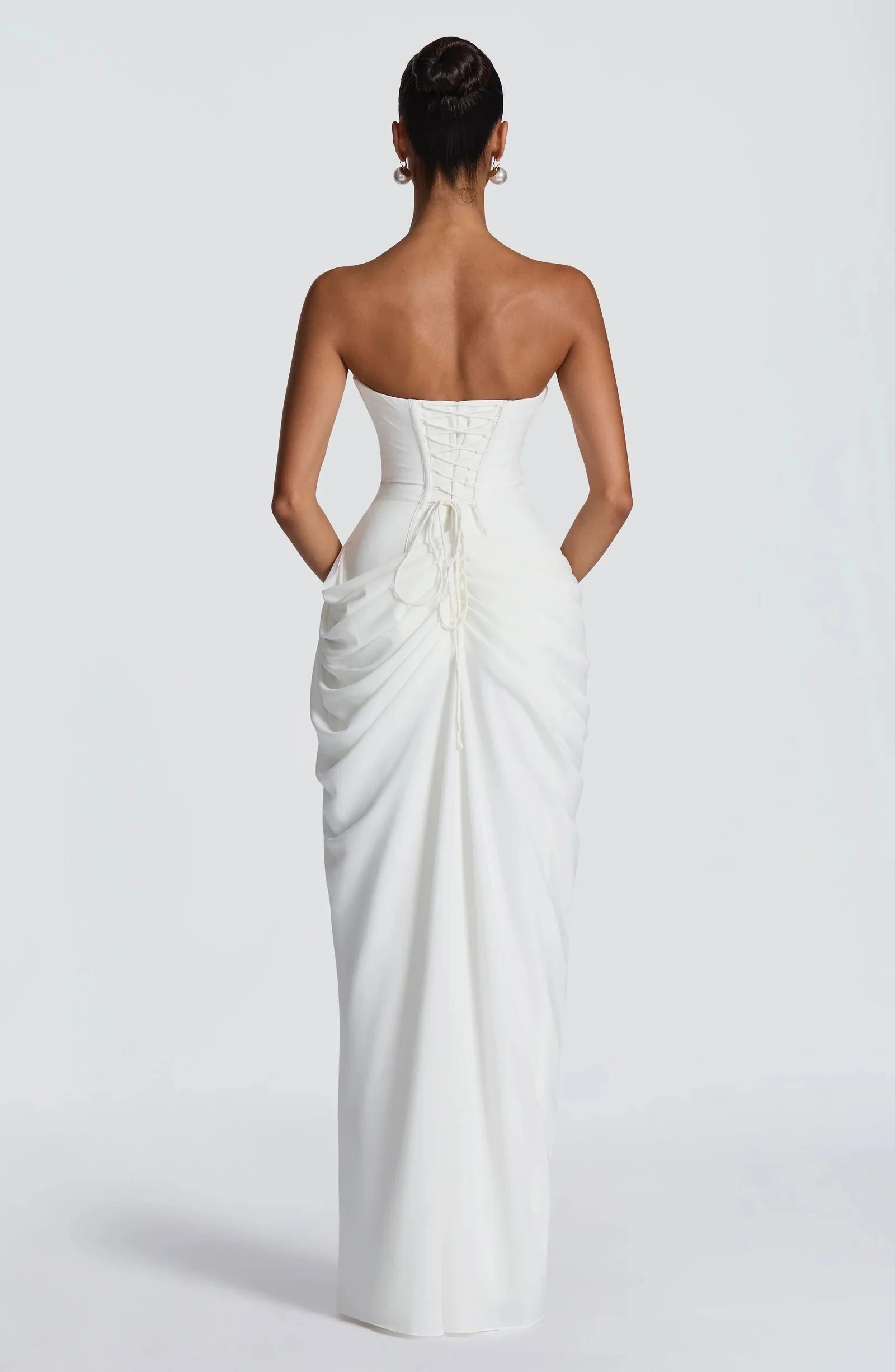 Livia Draped Maxi Dress