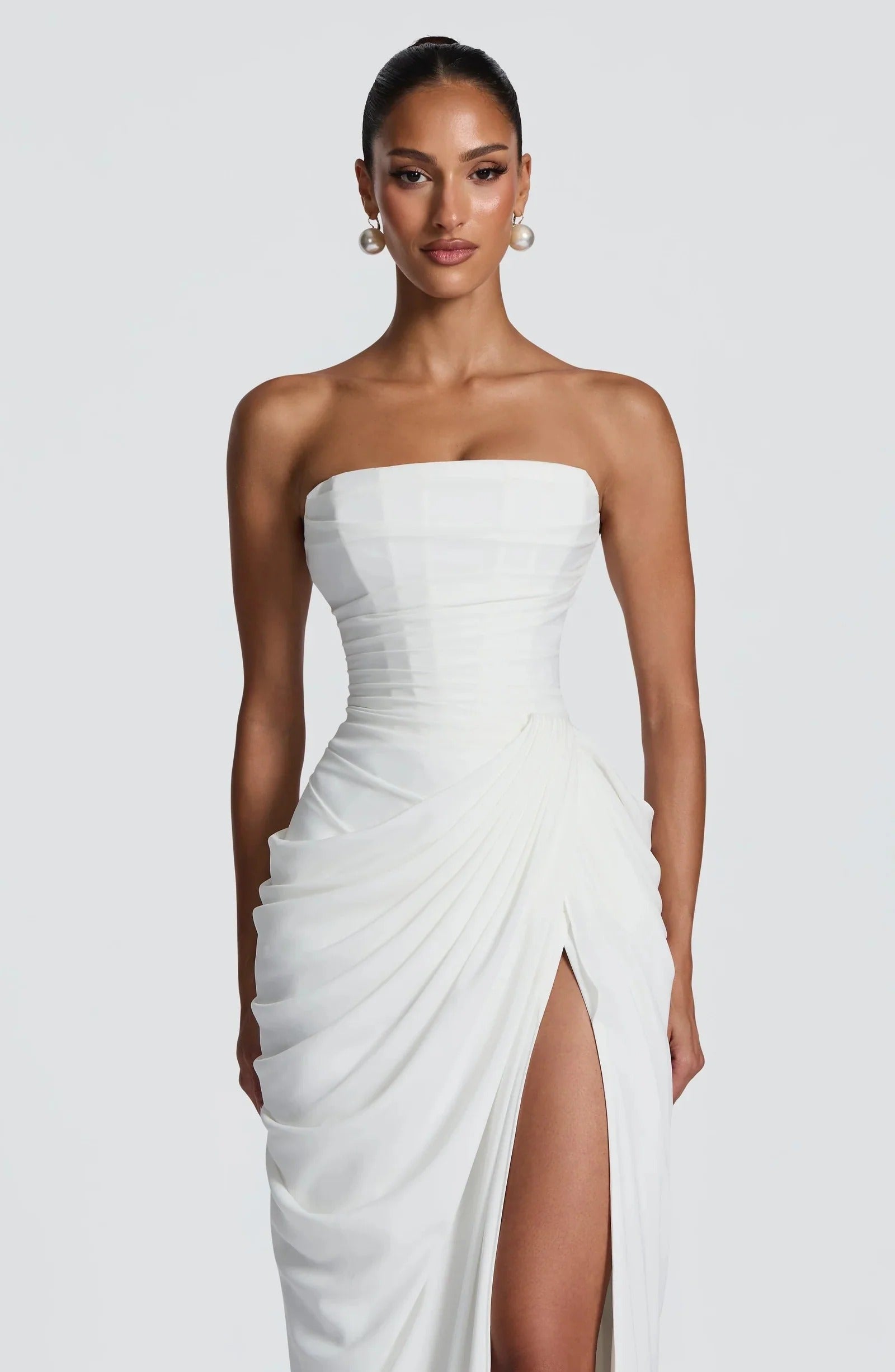 Livia Draped Maxi Dress
