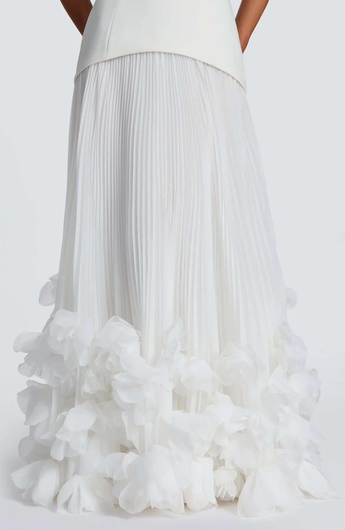 Seraphina Floral Pleated Gown